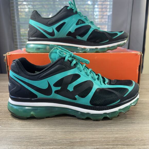 Nike Air Max 2012 Black Green Teal Men’s Size 13 main image 8
